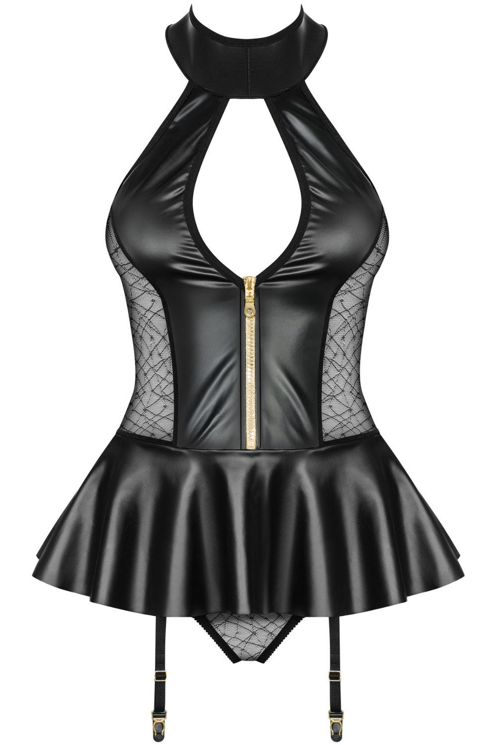 Obsessive 859 Corset & Brief Black