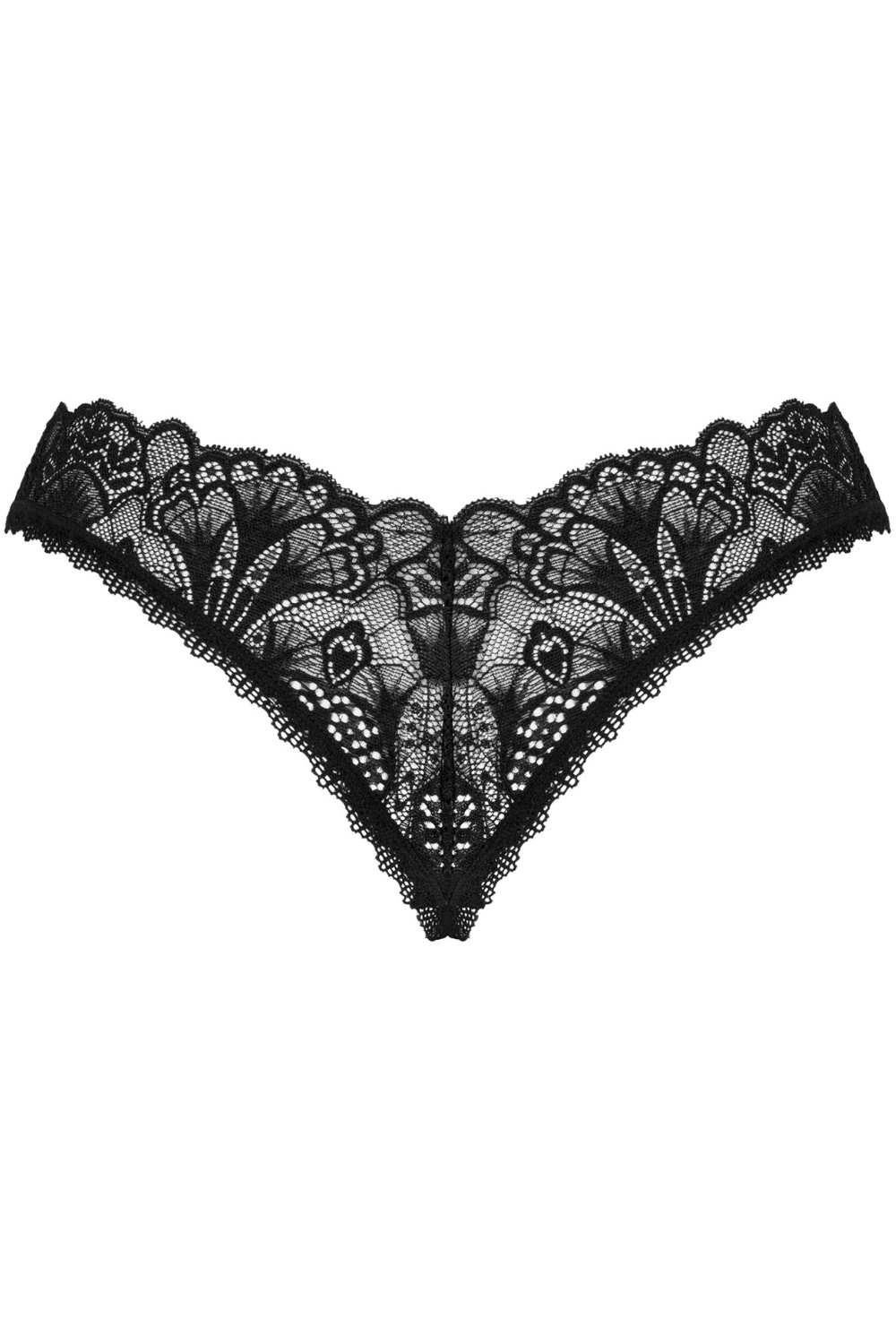 Obsessive Donna Dream Crotchless Thong Black