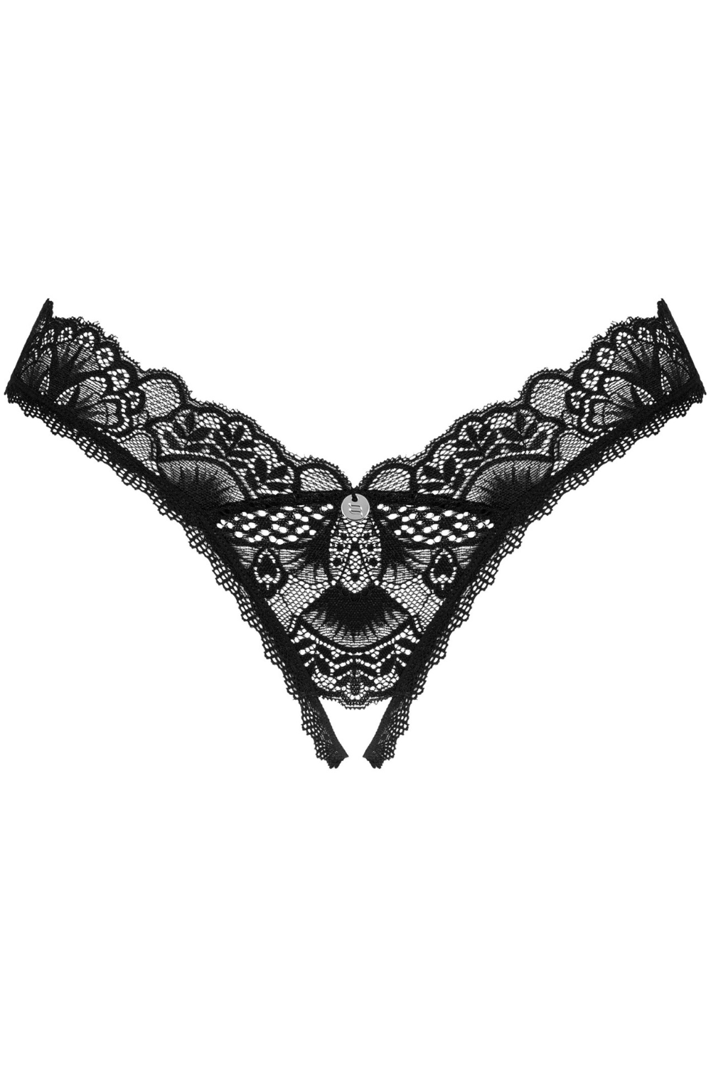 Obsessive Donna Dream Crotchless Thong Black